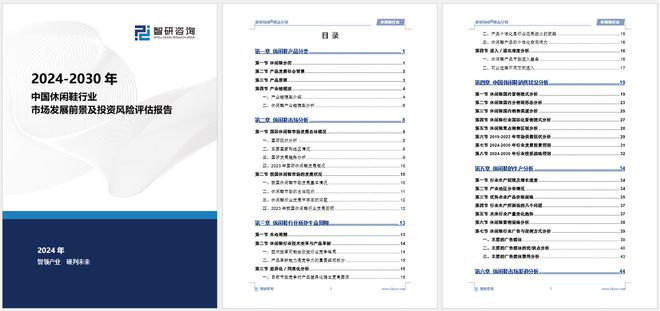 重磅发布：中国休闲鞋行业市场研究报告bsport中国干货收藏！智研咨询(图1)